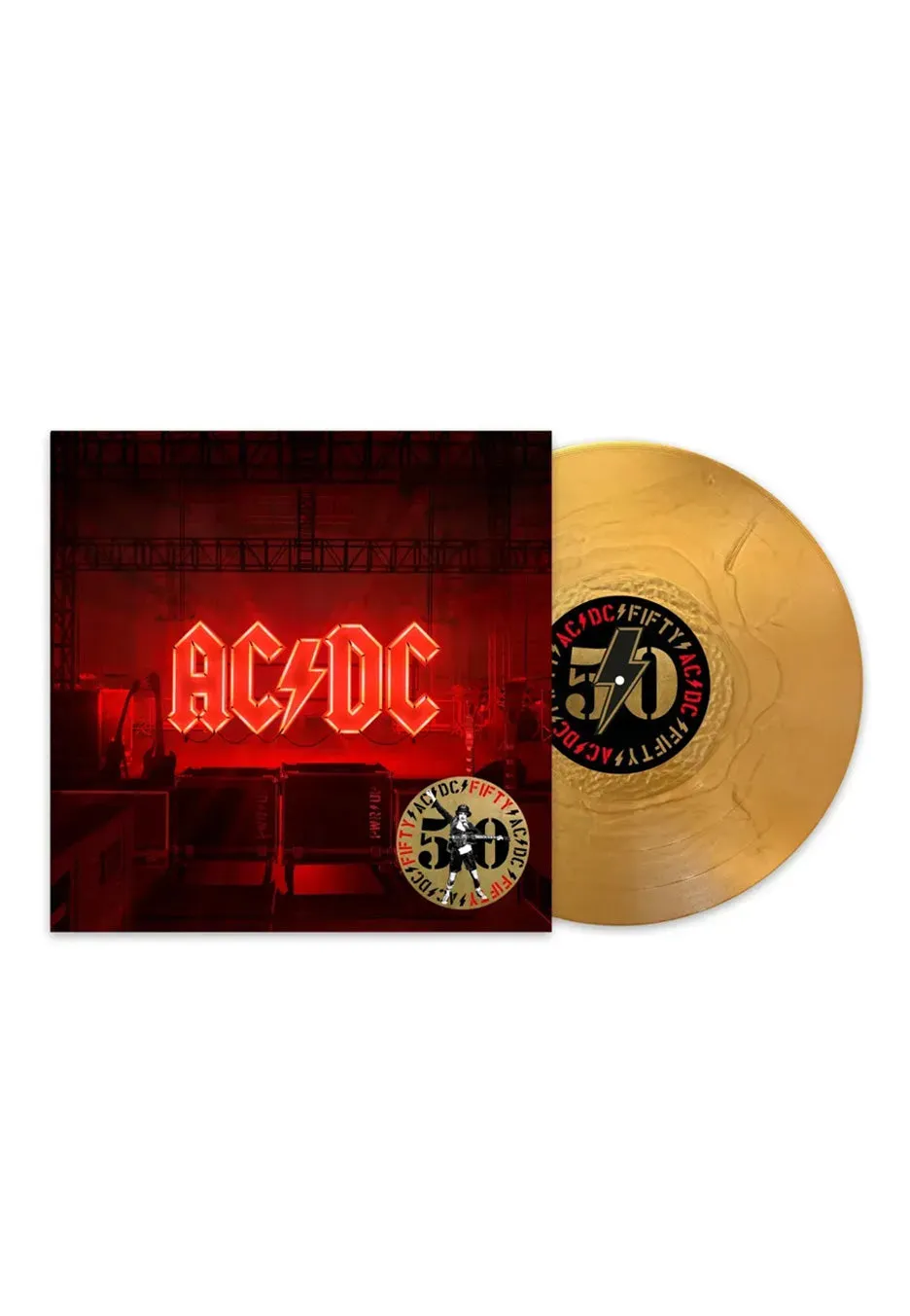 AC/DC - POWER UP (50th Anniversary) Ltd. Gold - Colored Vinyl