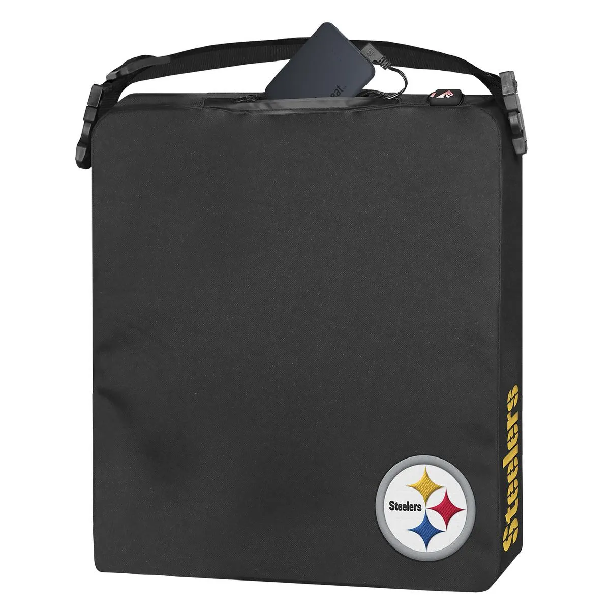 ActionHeat Pittsburgh Steelers 5V Battery Heated Seat Cushion