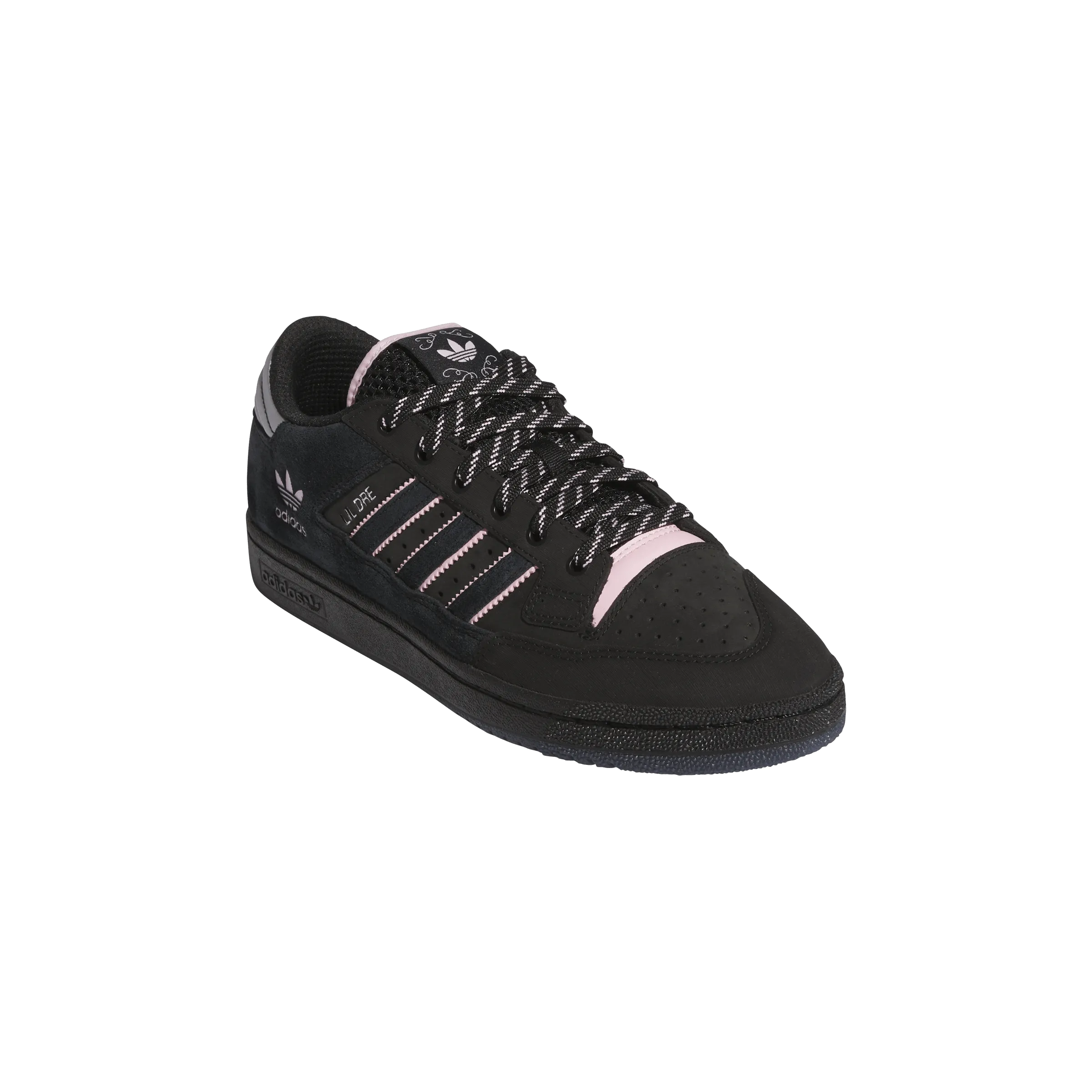 ADIDAS Centennial 85 Low ADV x Dre Shoes Core Black/Clear Pink/Core Black