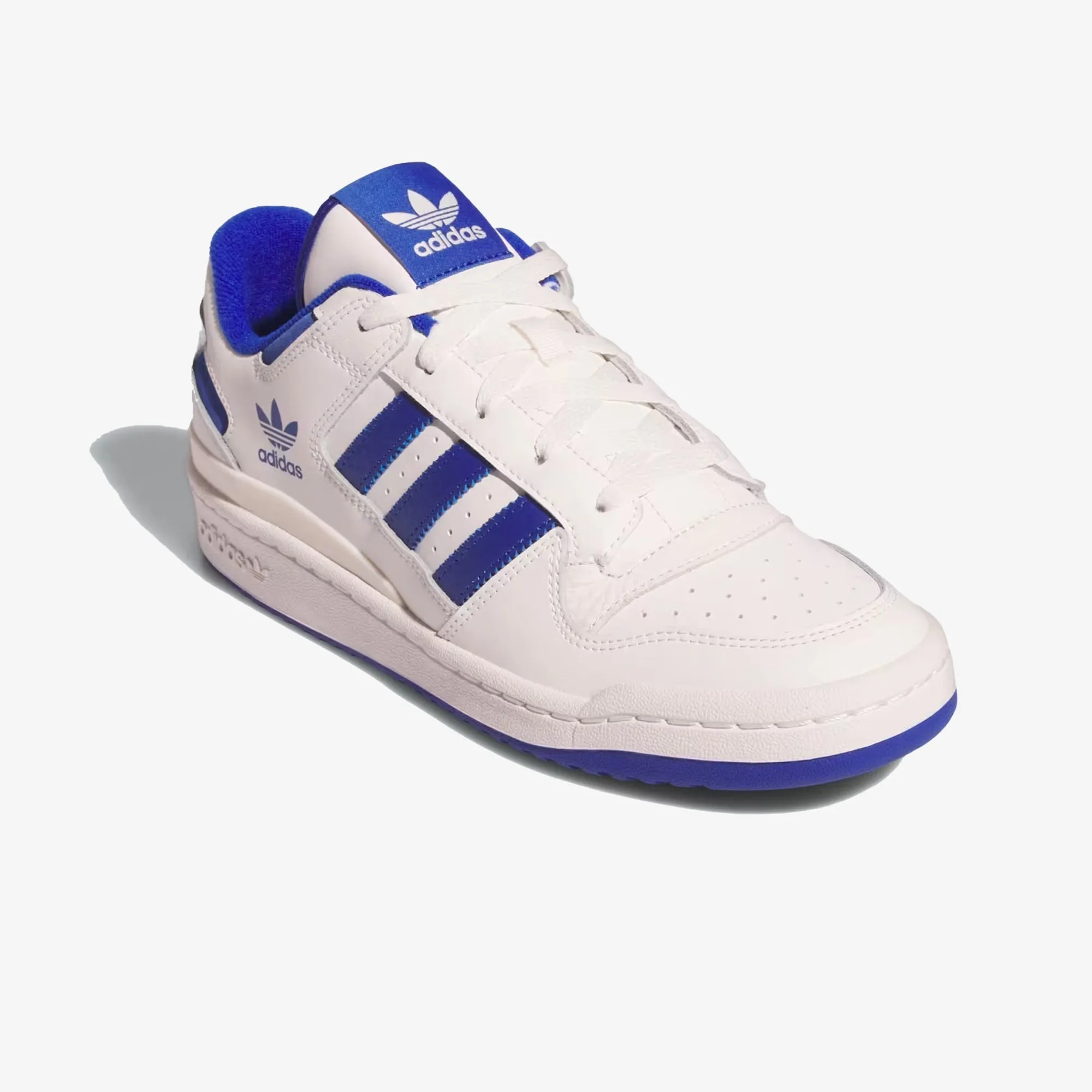 ADIDAS ORIGINALS | FORUM LOW CL { CORE WHITE/ TEAM ROYAL BLUE/ CORE BLUE