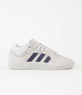 Adidas Tyshawn Shoes - Grey One / Collegiate Navy / FTWR White