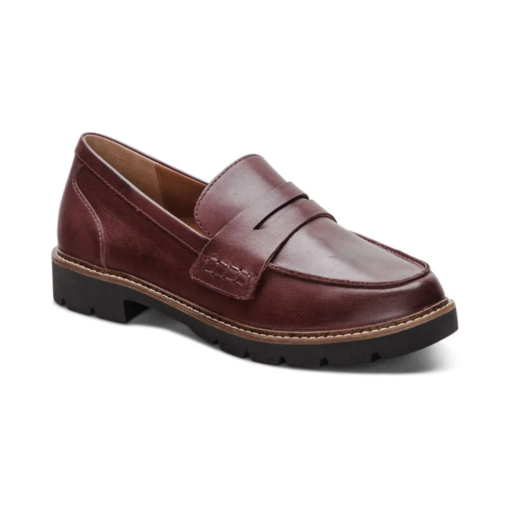 AETREX COLLETTE BURGUNDY - WOMENS