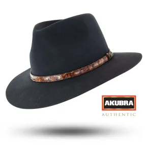 Akubra Banjo Paterson Hat - Graphite Grey