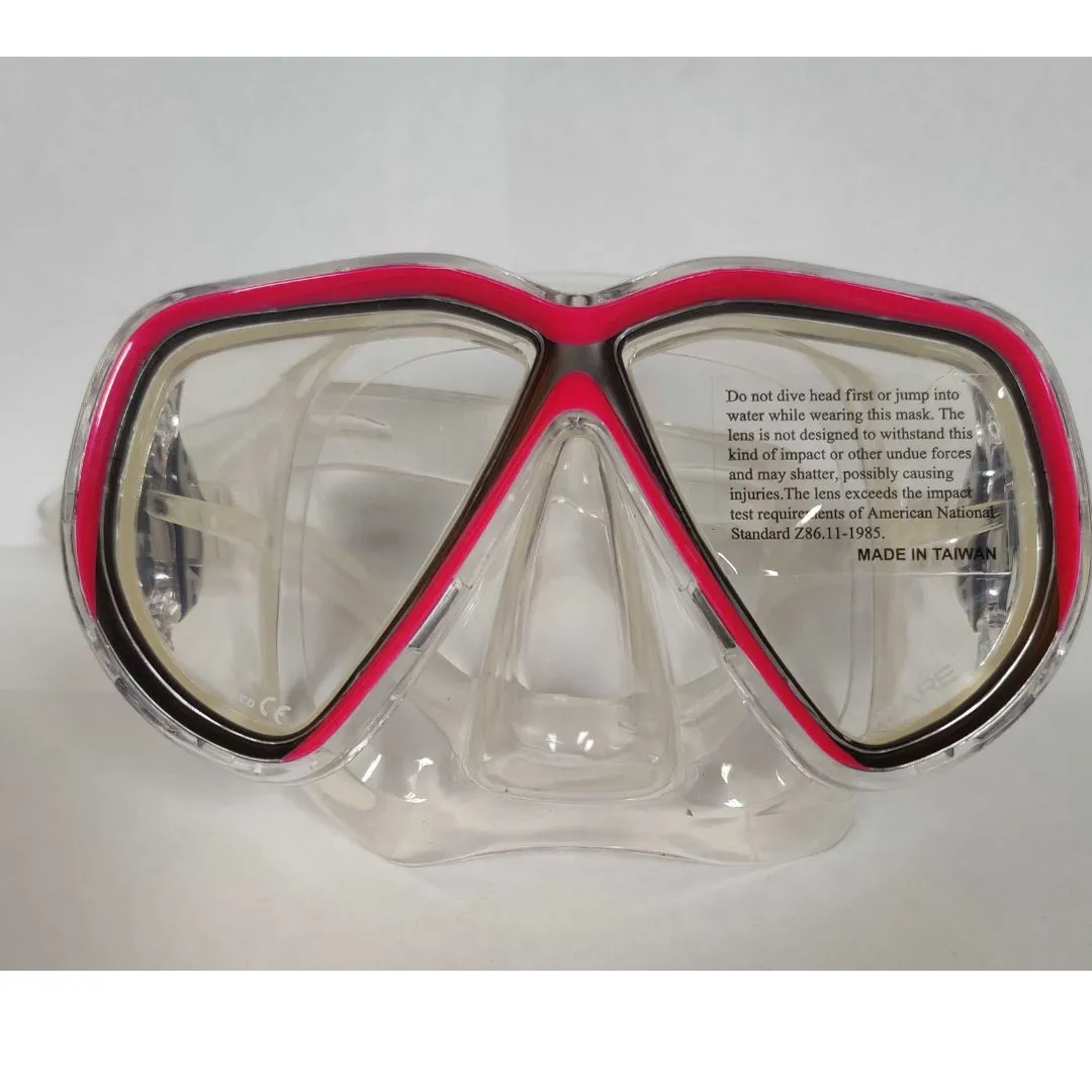 Bare Duo Compact Mask for Smaller Faces Scuba Diving and Snorkeling