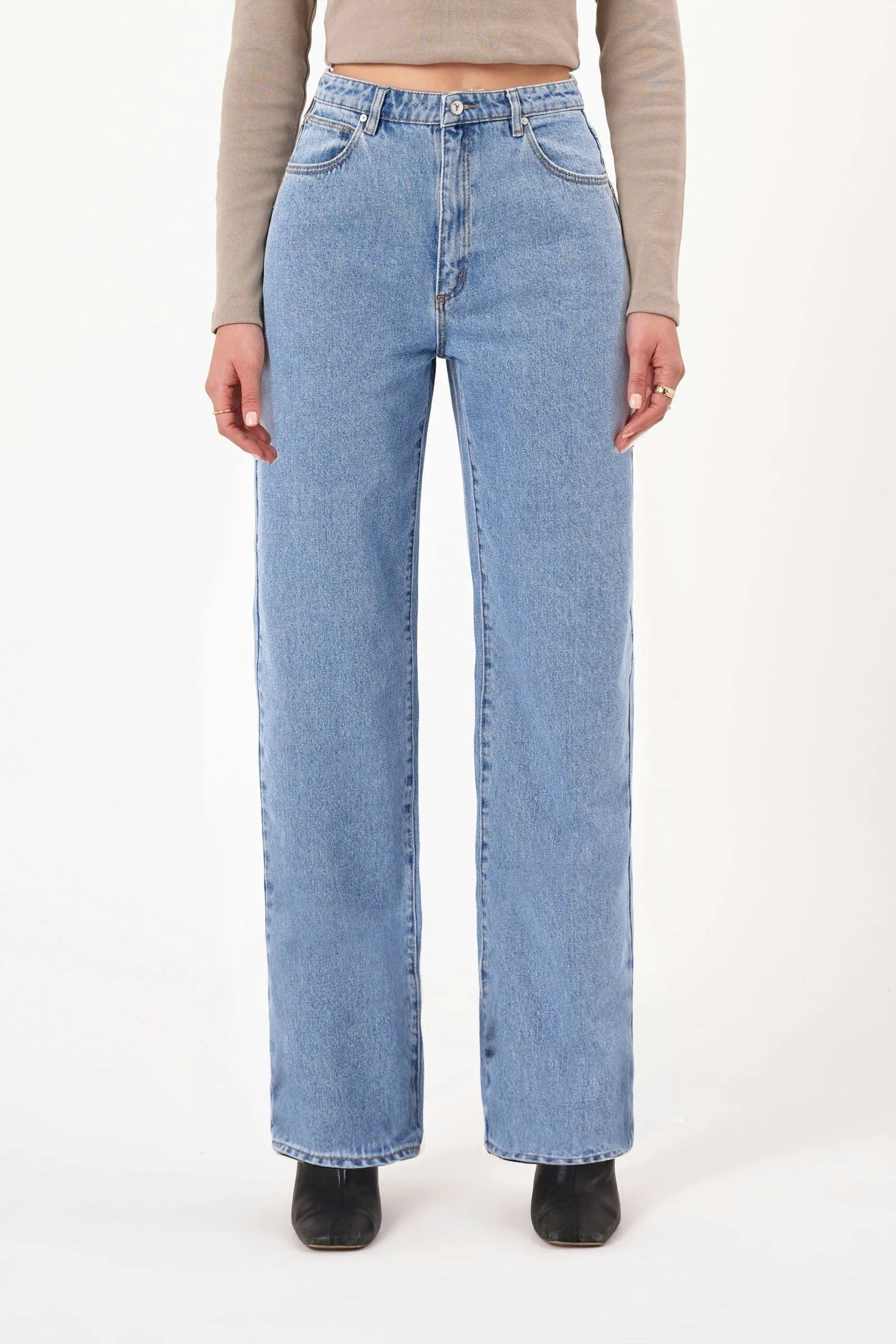 Carrie Gigi Blue High Denim Jean