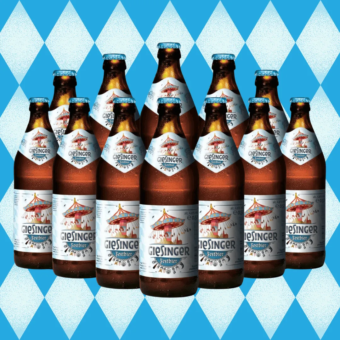 Giesinger Festbier German Lager 500ml Bottles - 5.8% ABV (12 Pack)