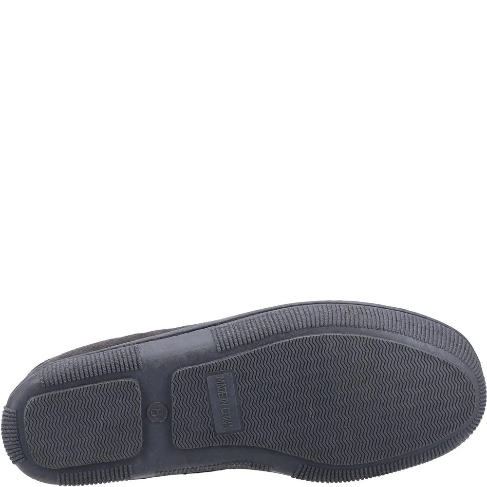 Grey Ace Slippers