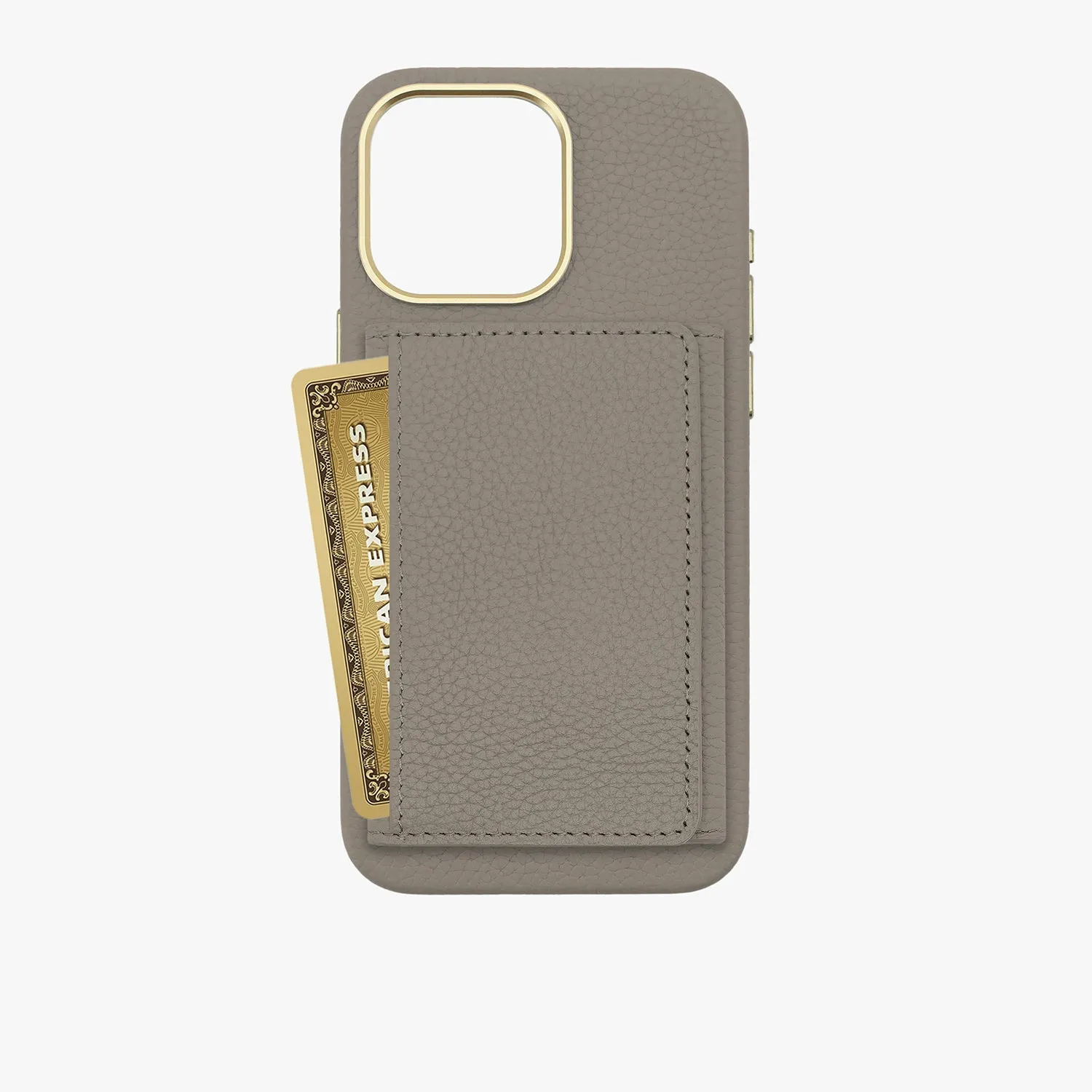 iPhone 16 Plus Leather Case with MagSafe Trifold Wallet Set