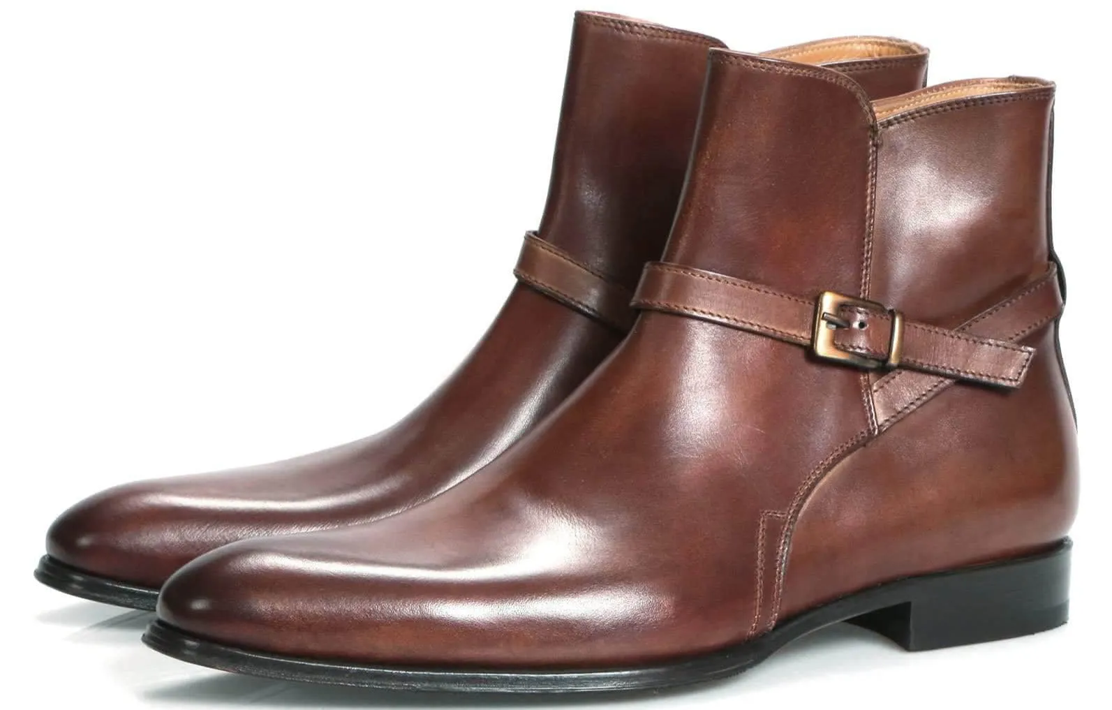 Jackson Jodhpur Zip Boot Tan