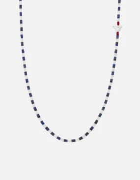 Kai Lapis Necklace, Sterling Silver