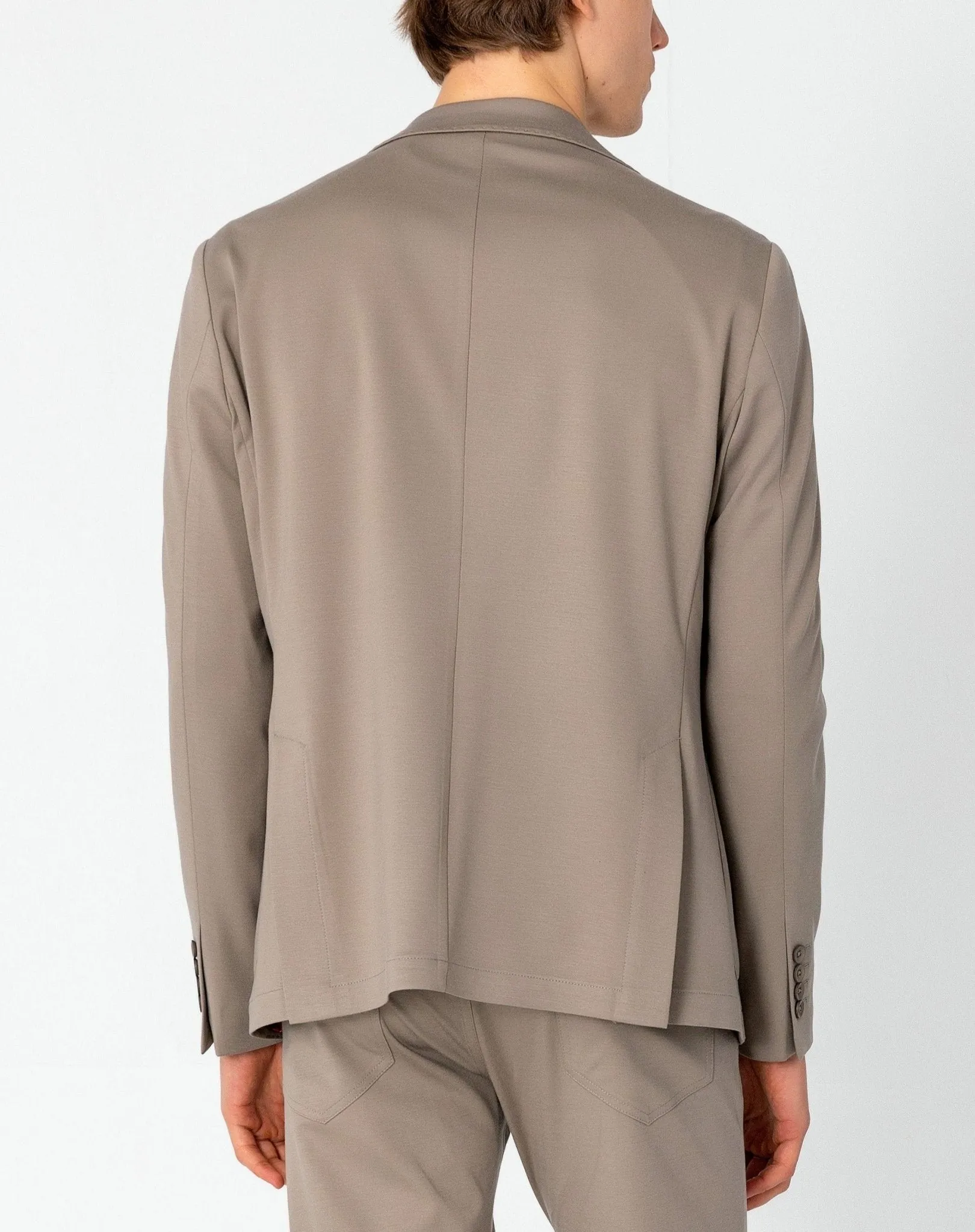 Lightweight Patch Pocket Jacket - Sand