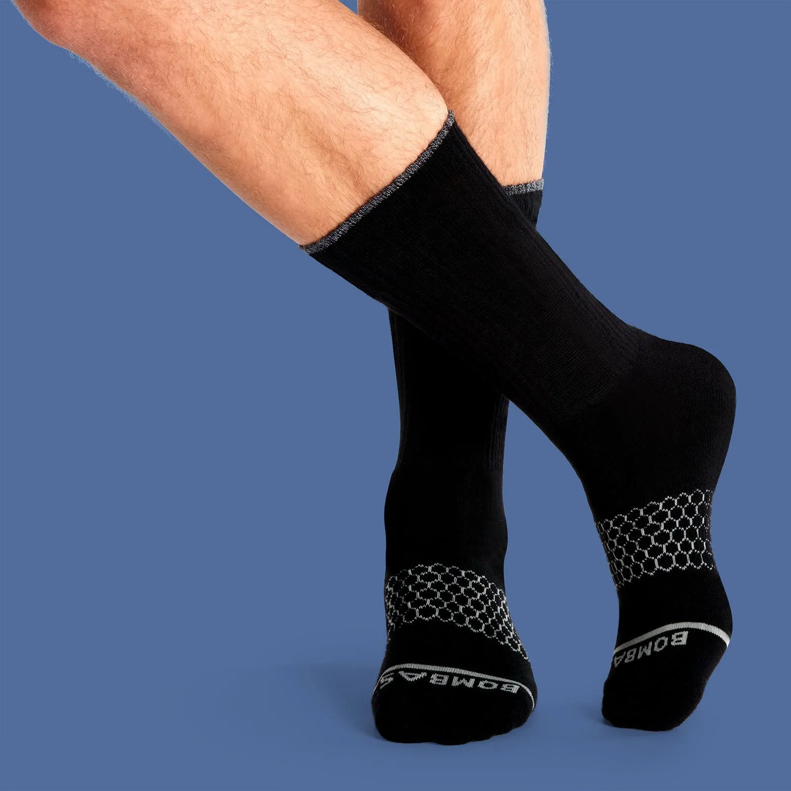 Men's Merino Wool Calf Sock 4-Pack