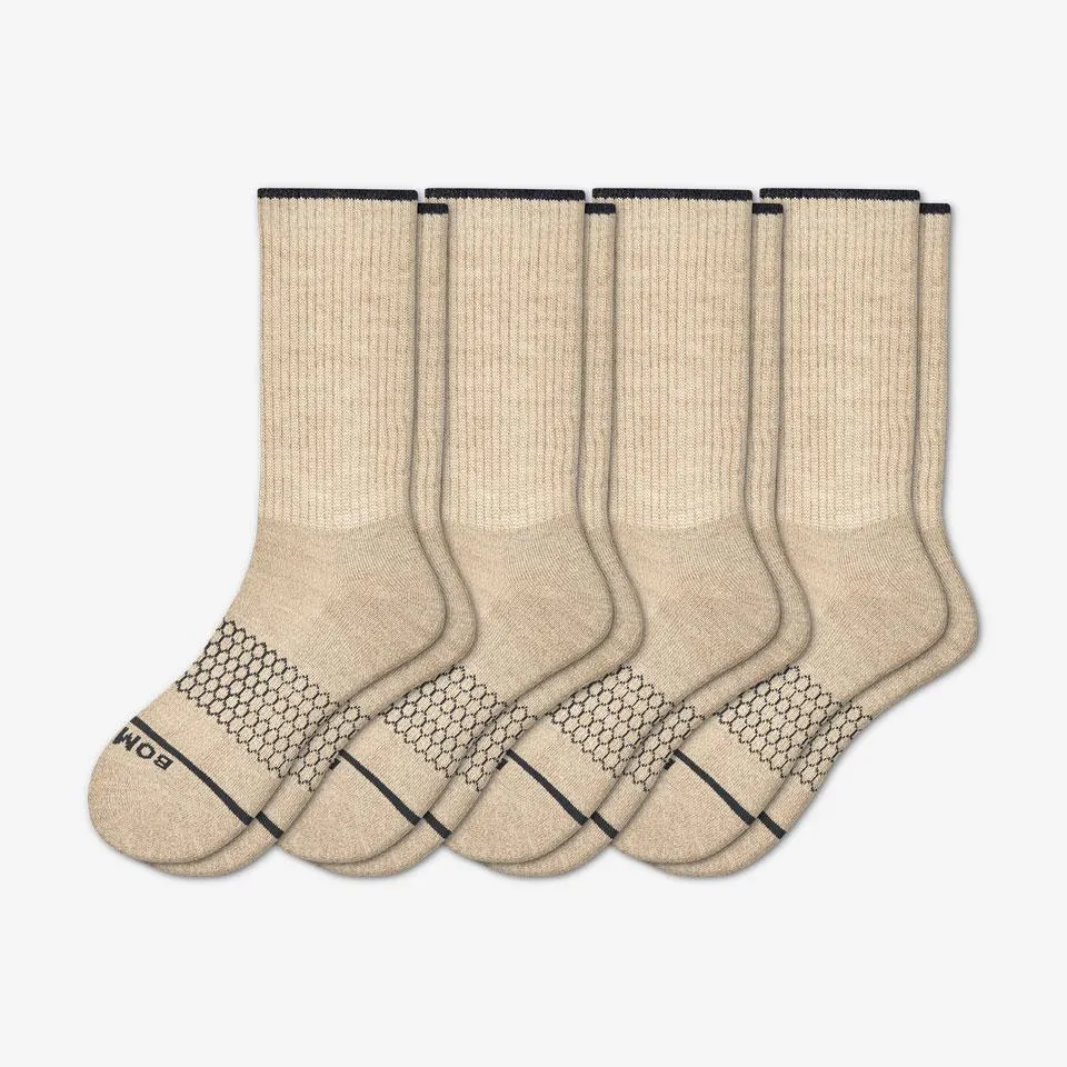 Men's Merino Wool Calf Sock 4-Pack