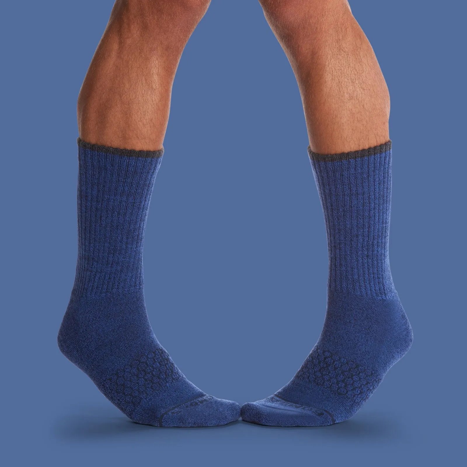 Men's Merino Wool Calf Sock 4-Pack