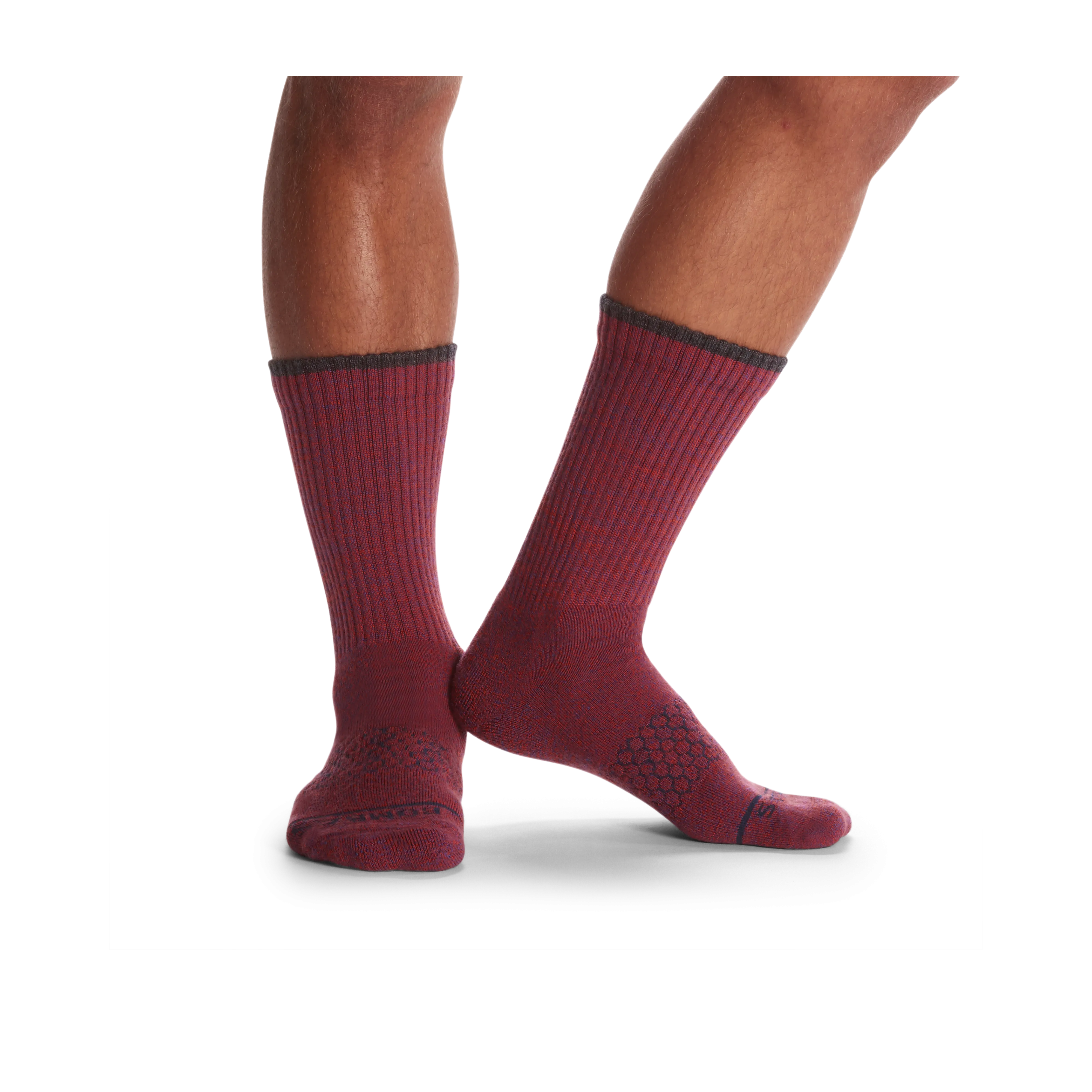 Men's Merino Wool Calf Sock 4-Pack