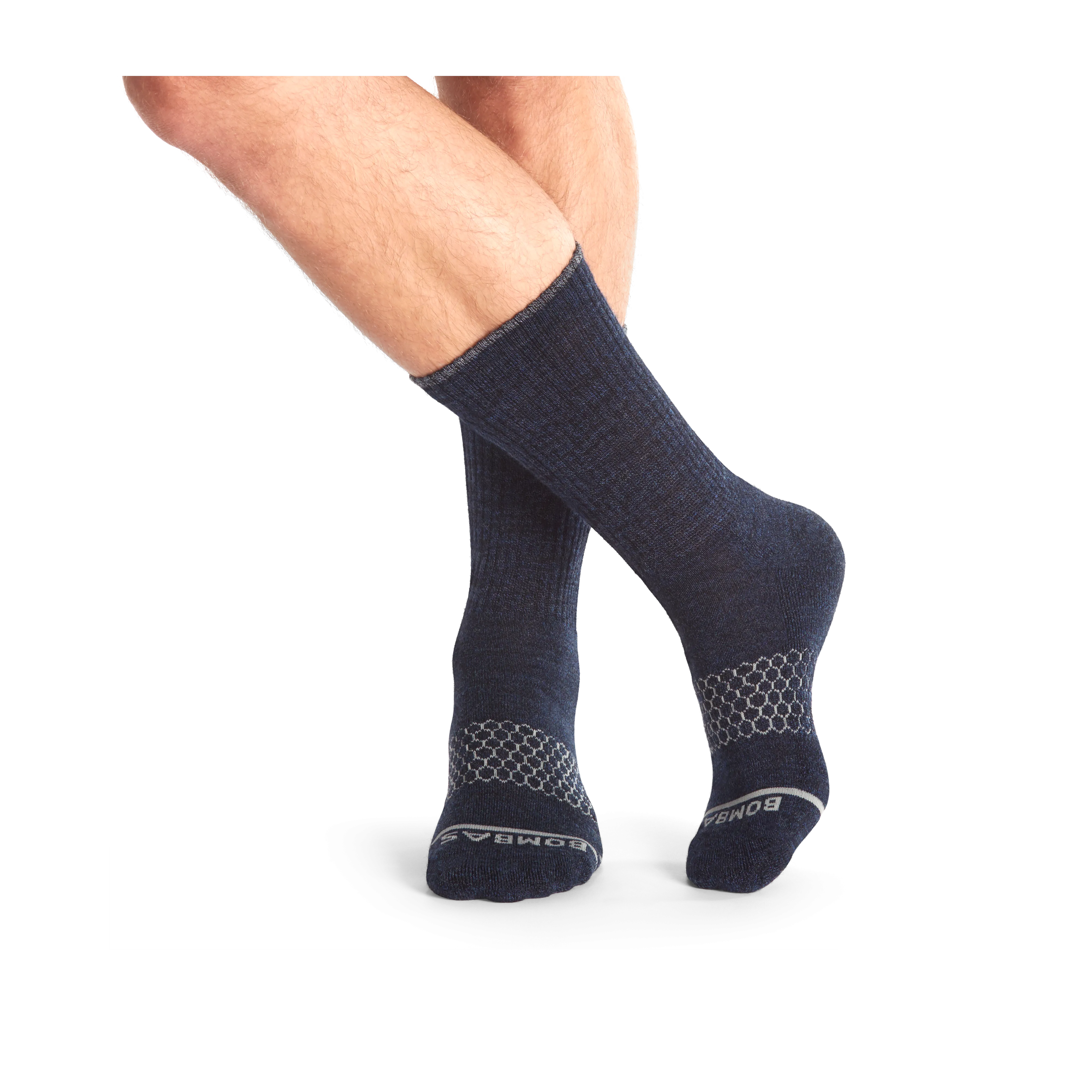 Men's Merino Wool Calf Sock 4-Pack