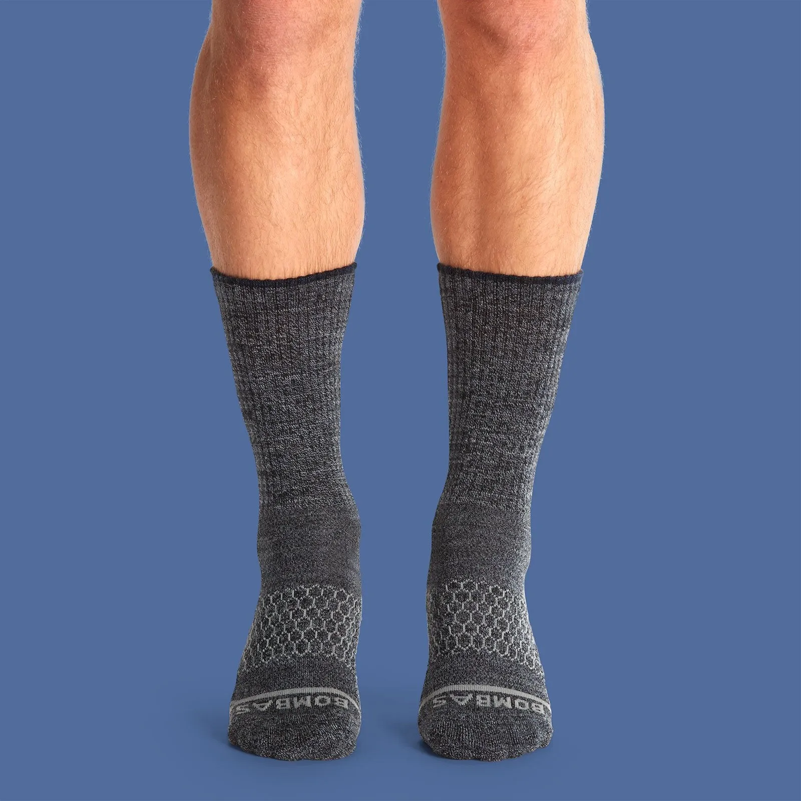 Men's Merino Wool Calf Sock 4-Pack