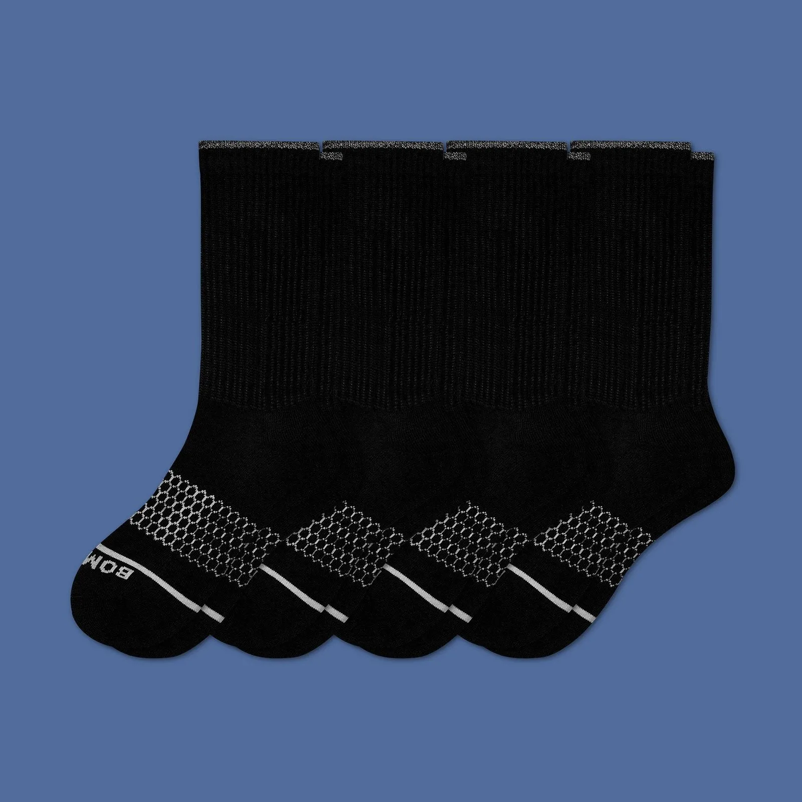 Men's Merino Wool Calf Sock 4-Pack