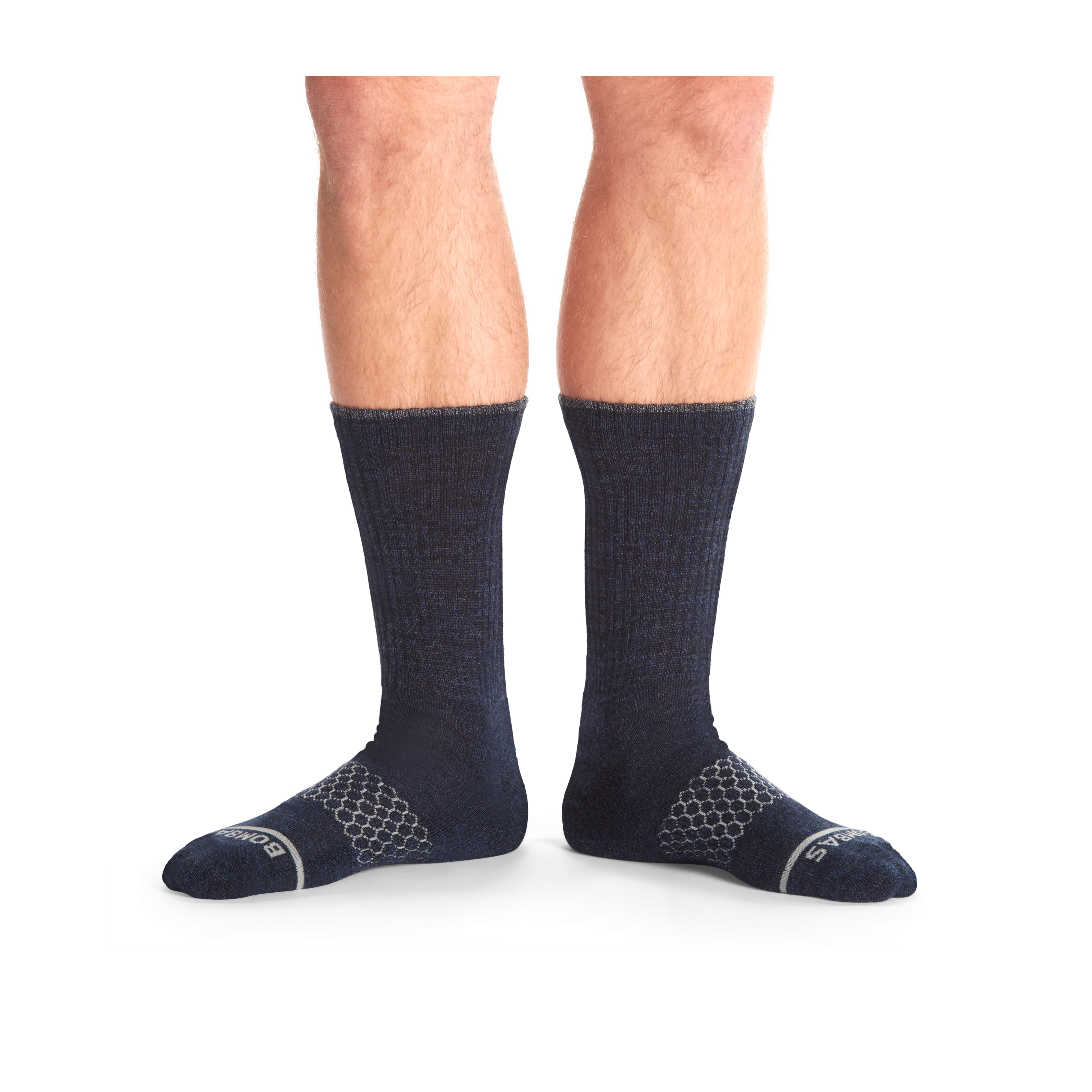 Men's Merino Wool Calf Sock 4-Pack