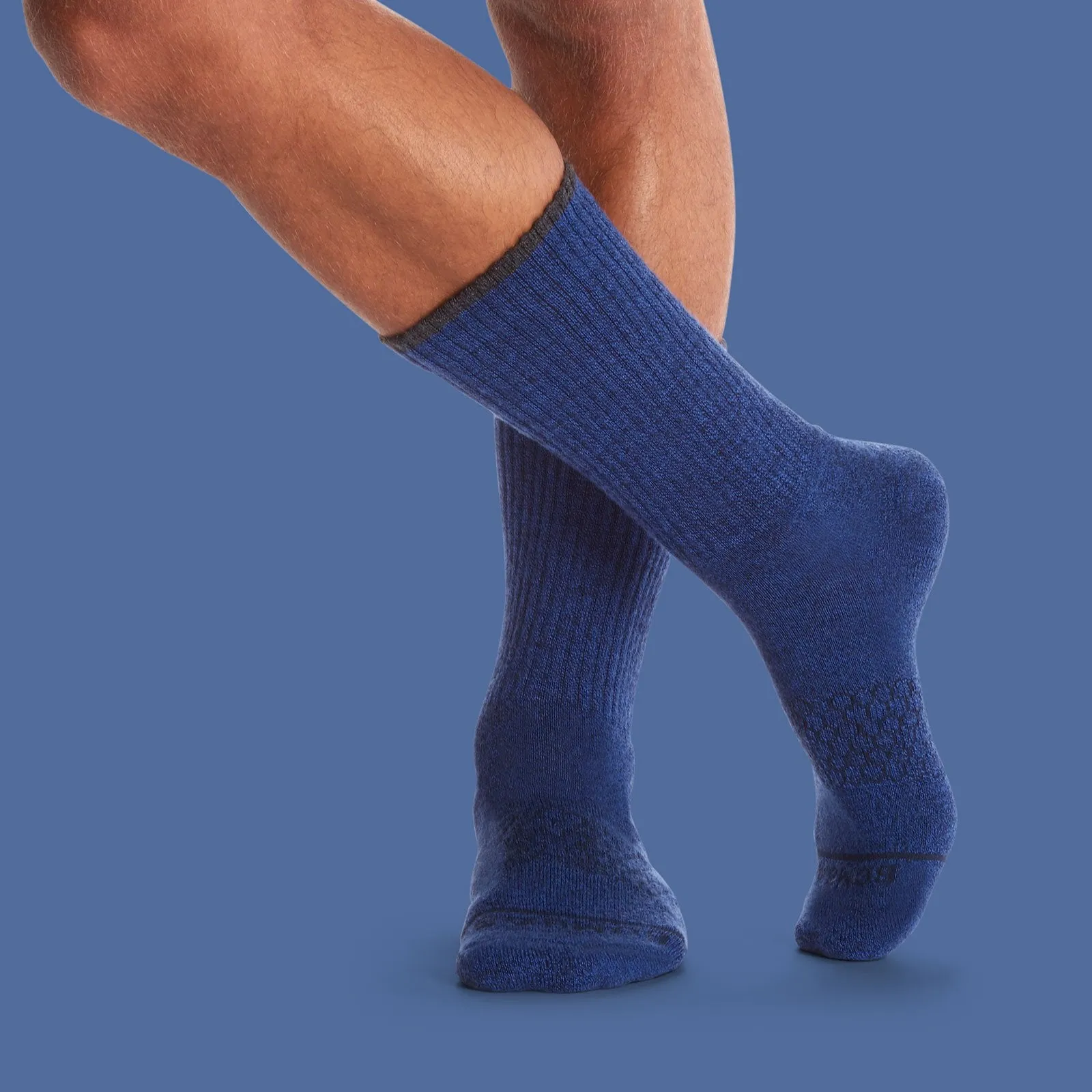 Men's Merino Wool Calf Sock 4-Pack