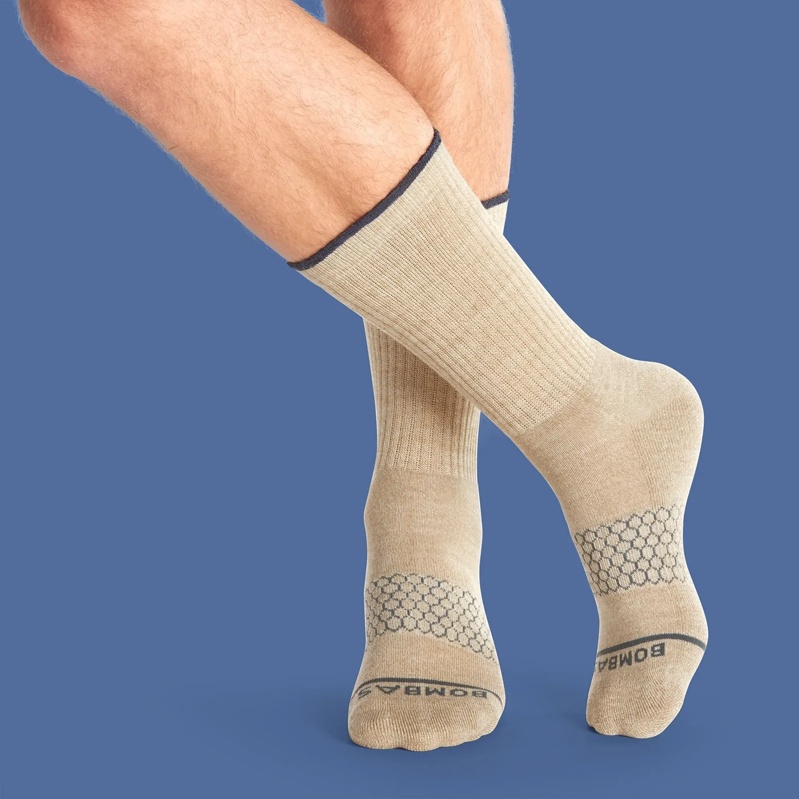 Men's Merino Wool Calf Sock 4-Pack