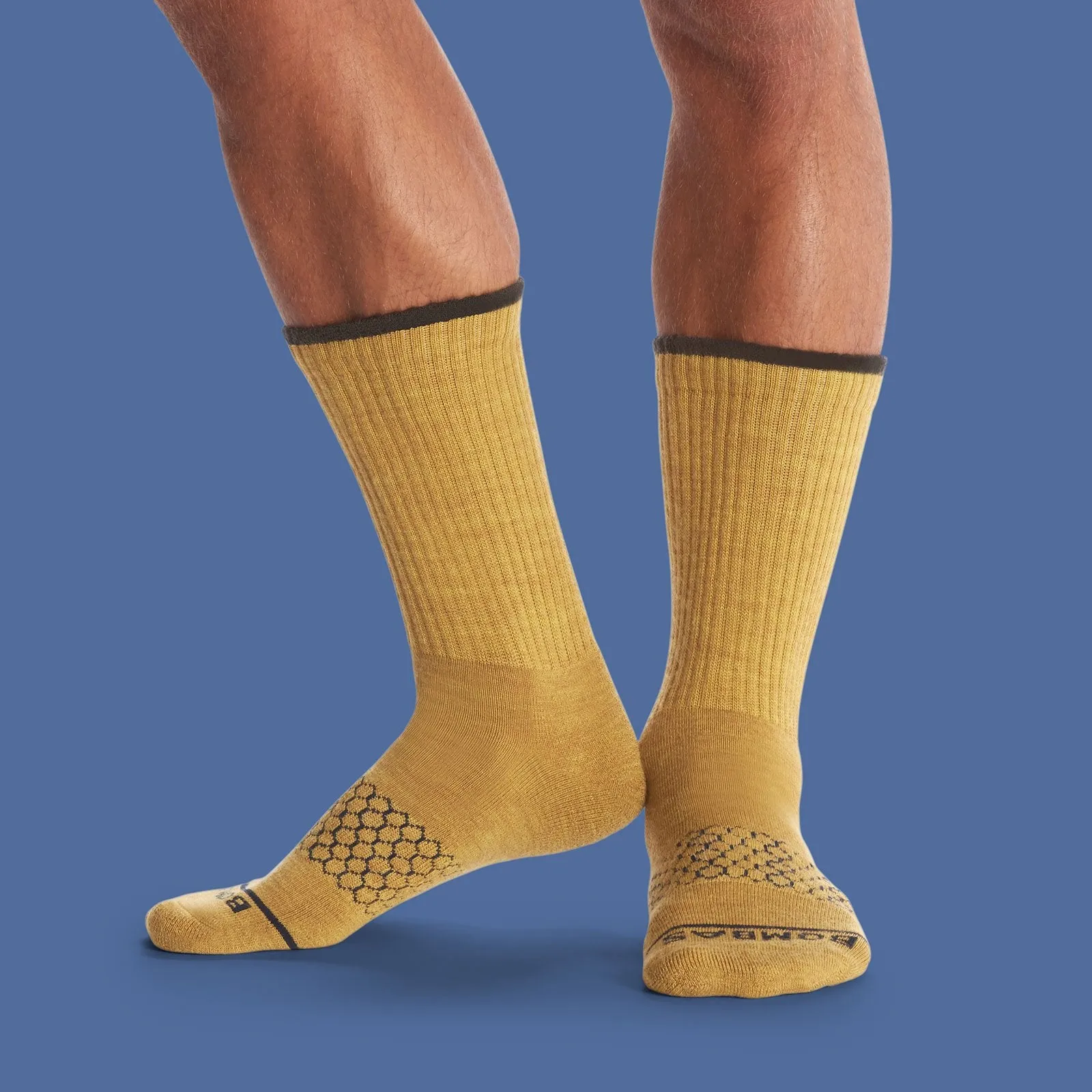 Men's Merino Wool Calf Sock 4-Pack