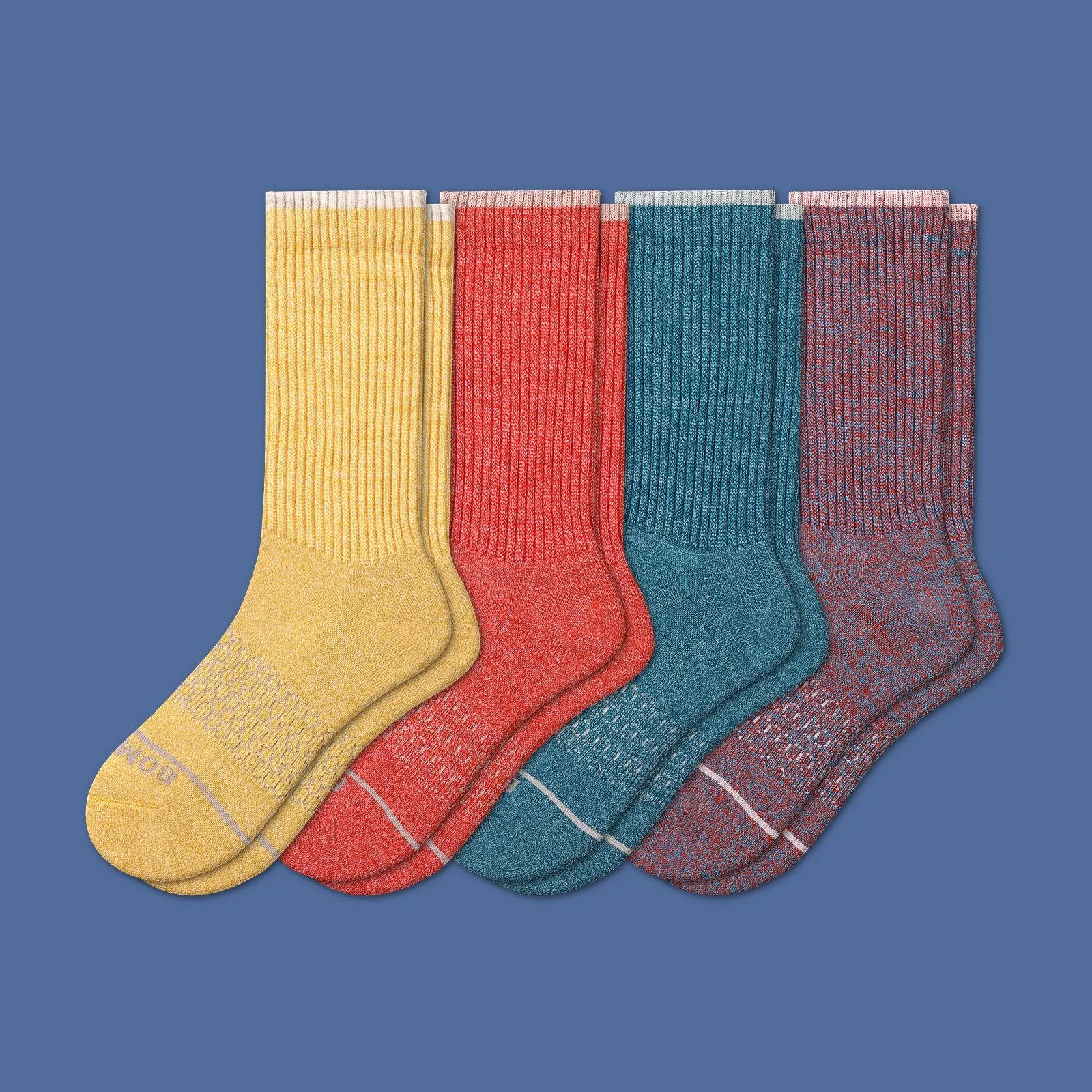 Men's Merino Wool Calf Sock 4-Pack