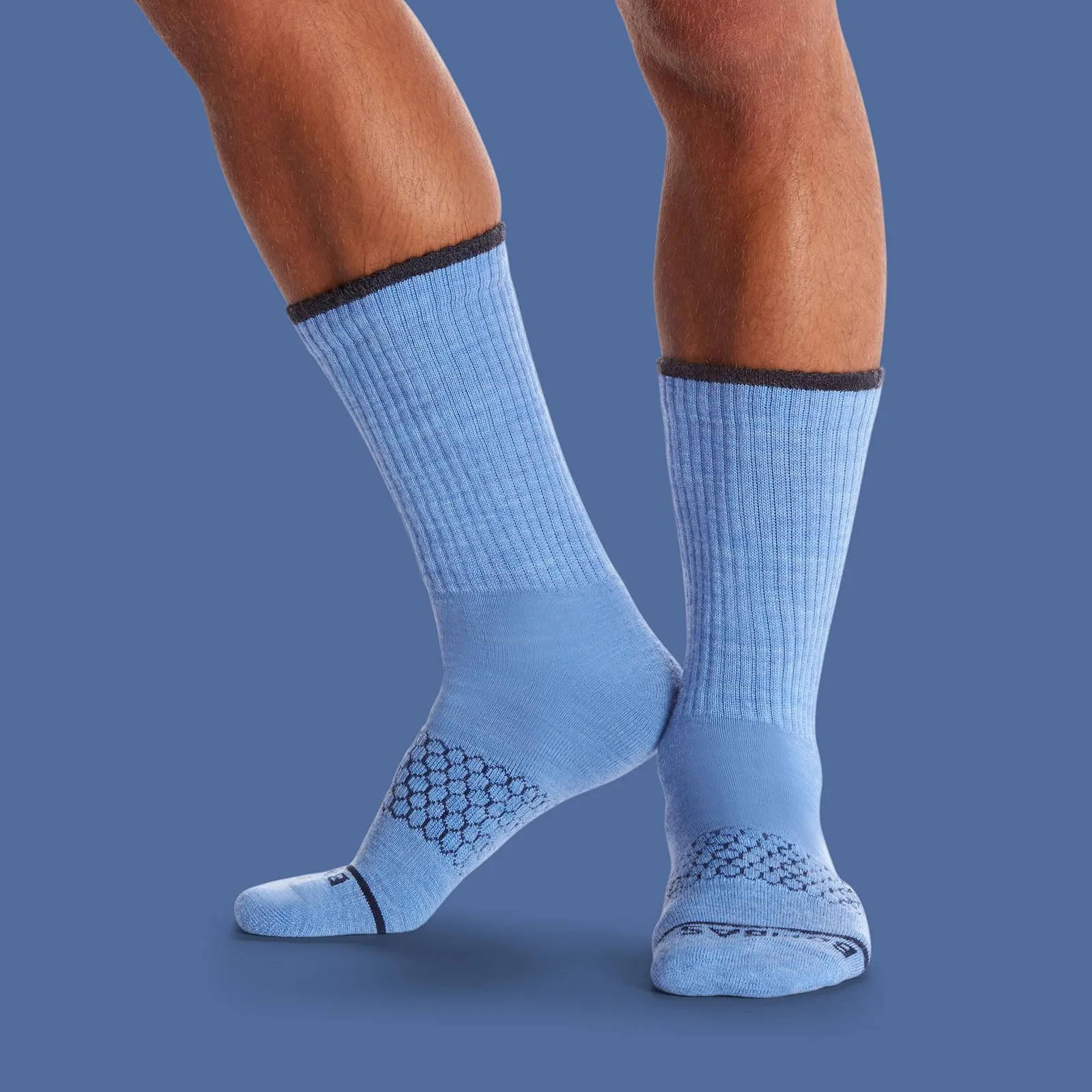 Men's Merino Wool Calf Sock 4-Pack