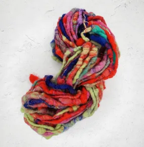 Multicolor Merino Yarn (Bulky Spun) by Britta Cruz