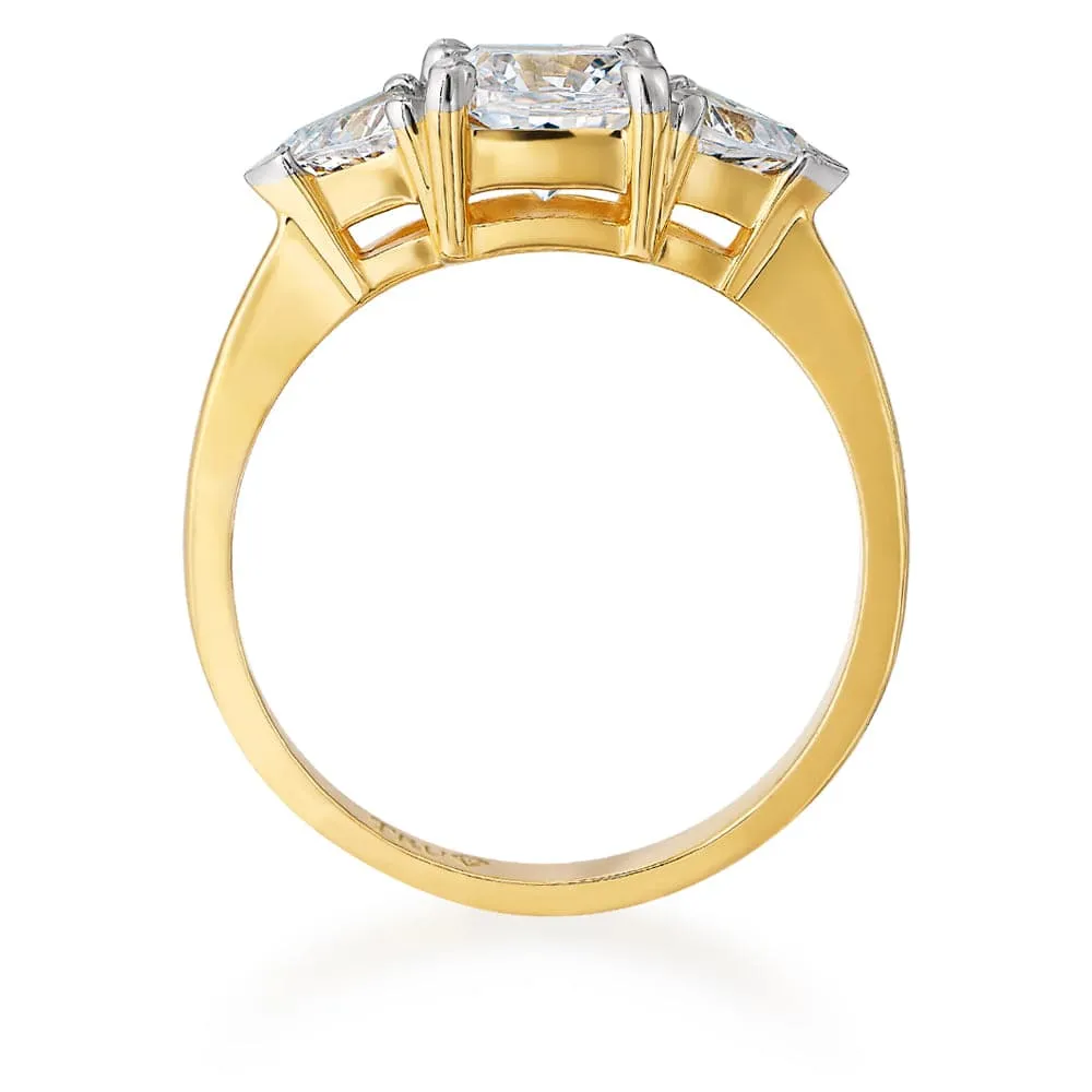 Prestige Cushion Cut Ring