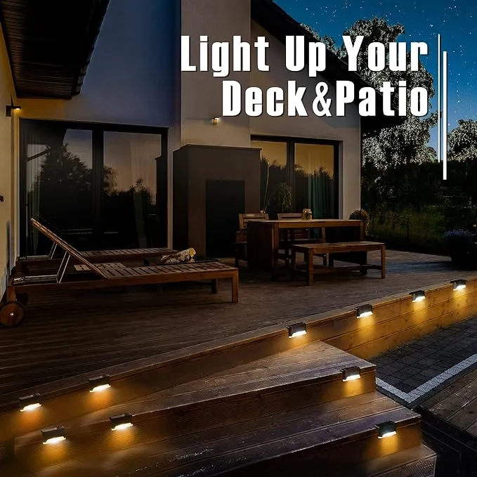 Solar Deck Lights For Outdoors