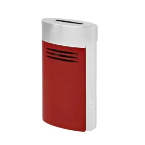 S.T. Dupont Red and Chrome Megajet Lighter