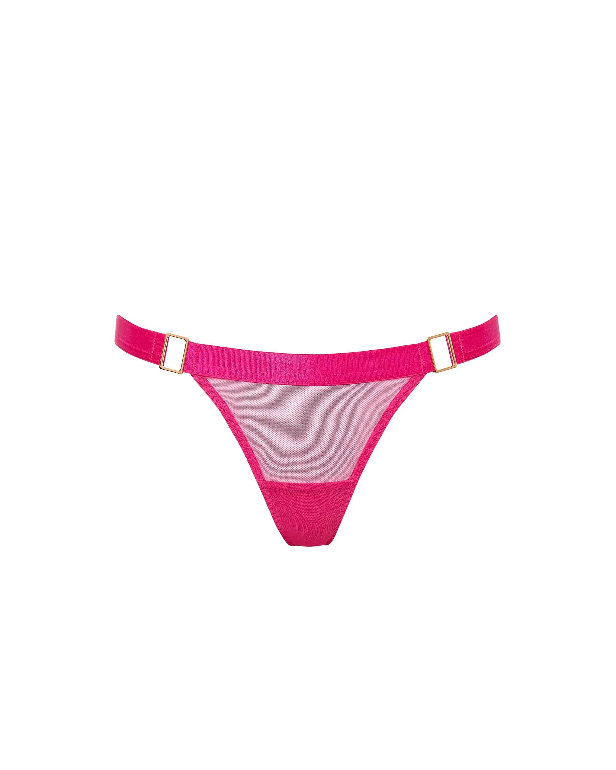 Trinity Thong Fuchsia Pink