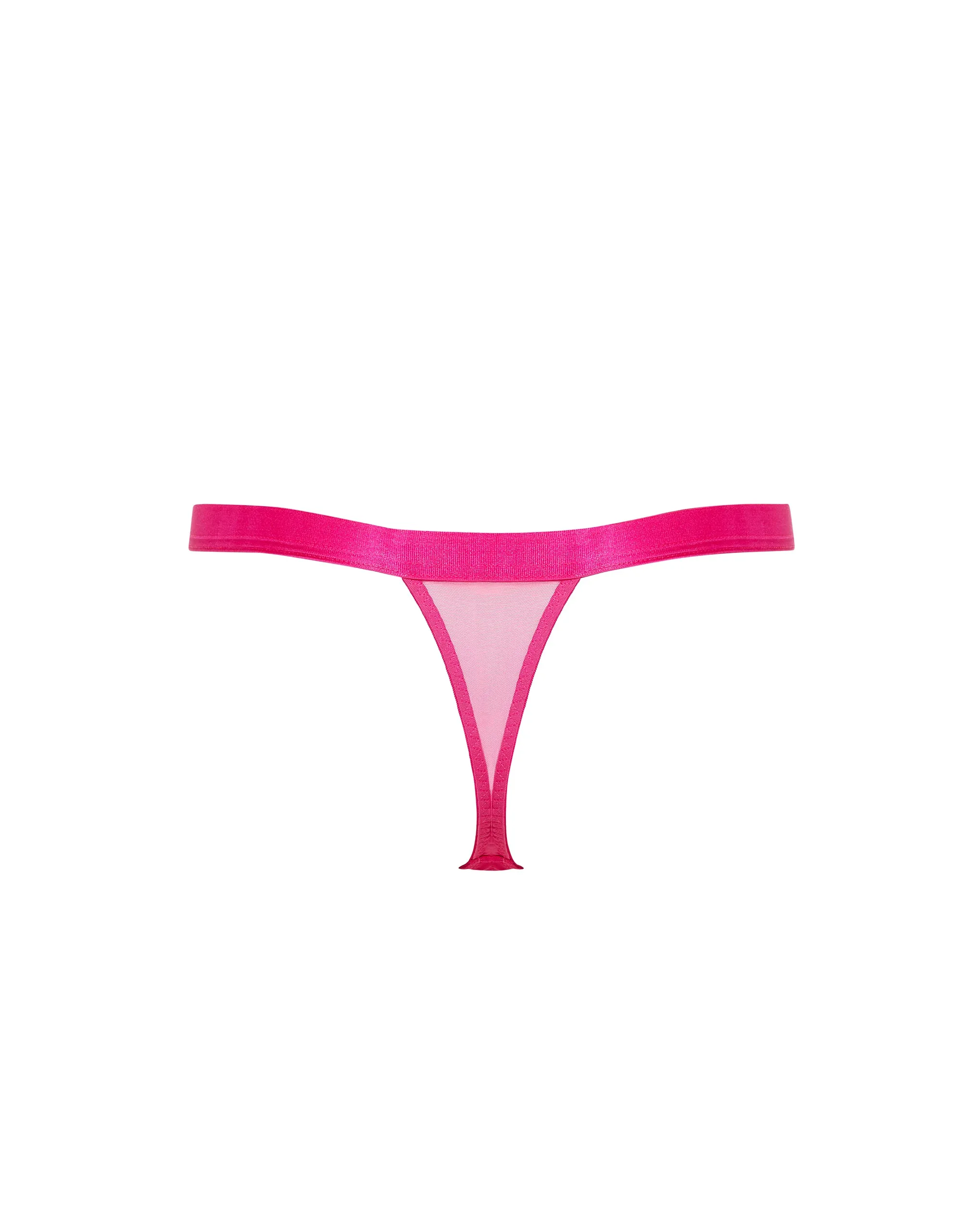 Trinity Thong Fuchsia Pink