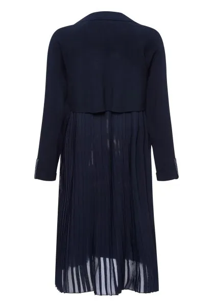 Tuzzi Sea Navy Long Cardigan