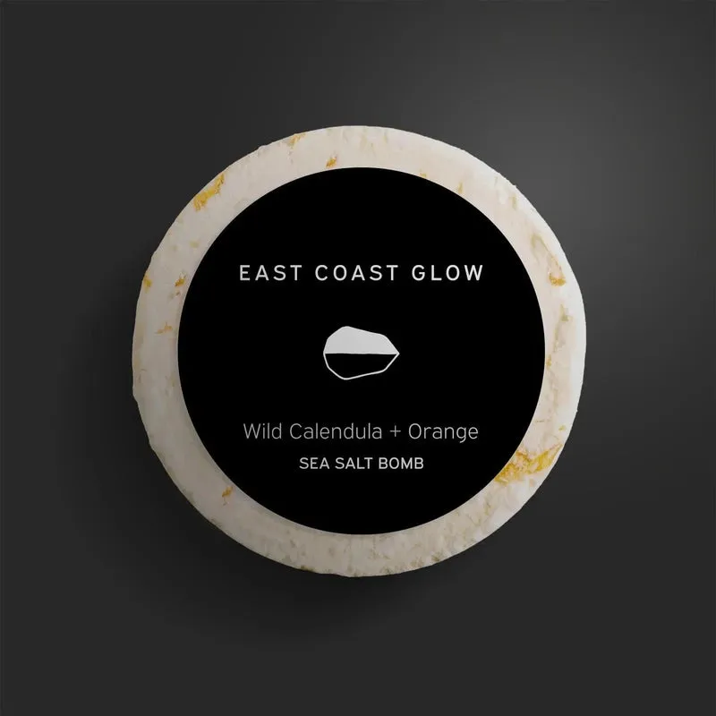 Wild Calendula & Orange Bath Bomb by East Coast Glow